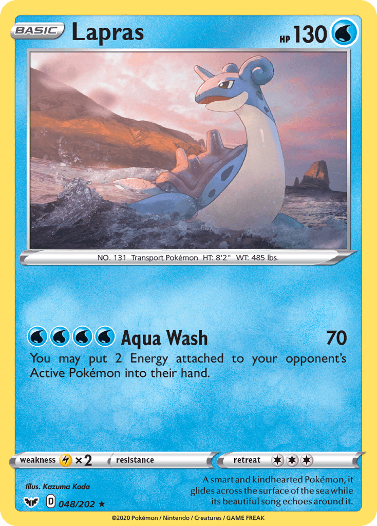 Lapras: Sword & Shield