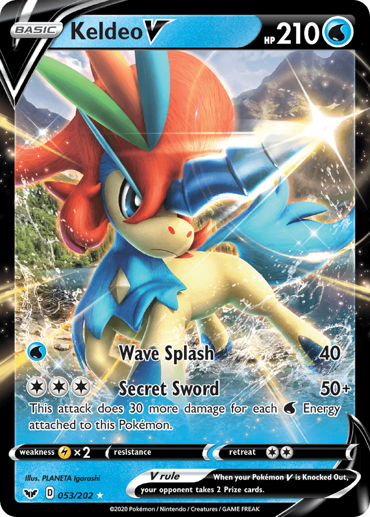 Keldeo V: Sword & Shield
