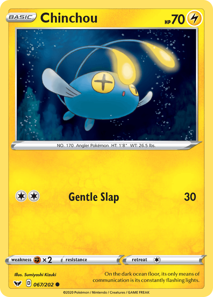Chinchou: Sword & Shield