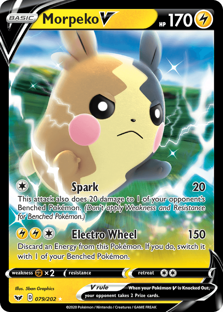 Morpeko V: Sword & Shield