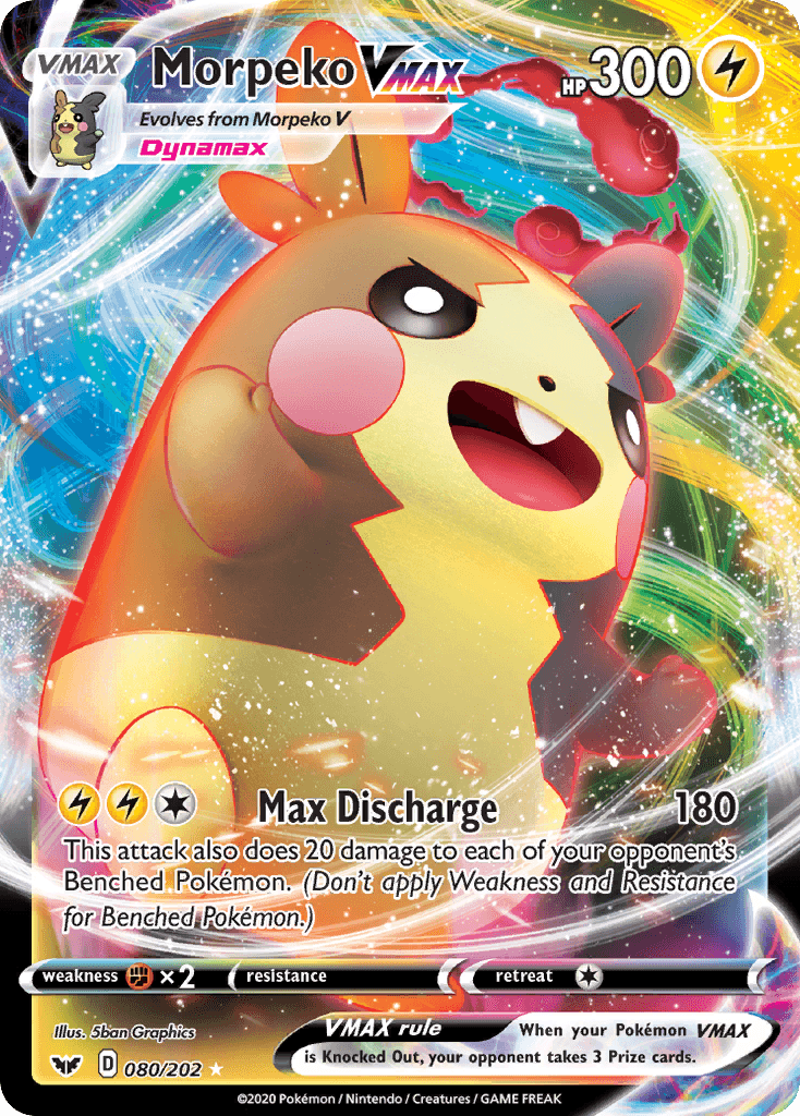 Morpeko VMAX: Sword & Shield