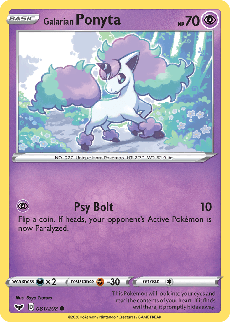 Galarian Ponyta: Sword & Shield