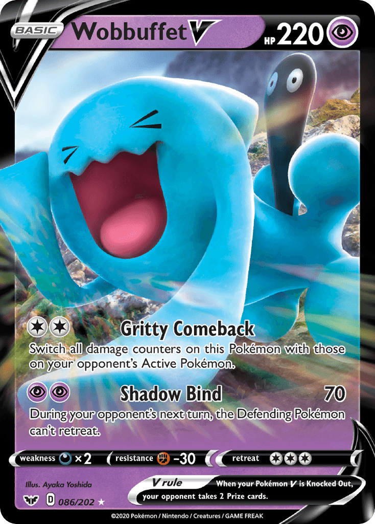 Wobbuffet V: Sword & Shield