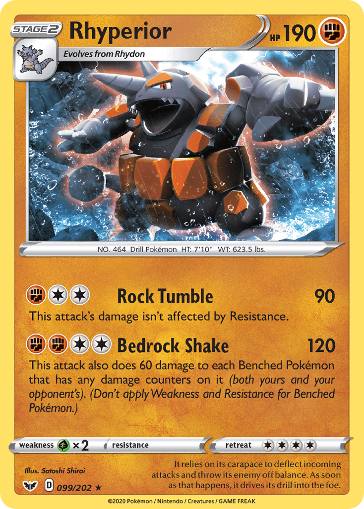 Rhyperior: Sword & Shield