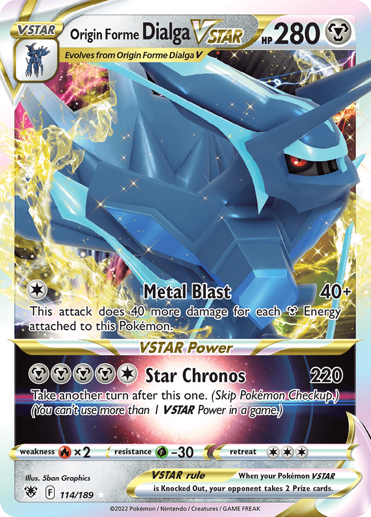 Origin Forme Dialga VSTAR: Astral Radiance