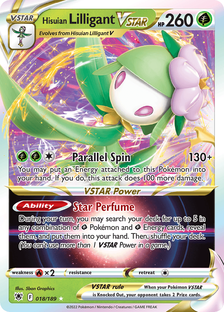 Hisuian Lilligant VSTAR: Astral Radiance