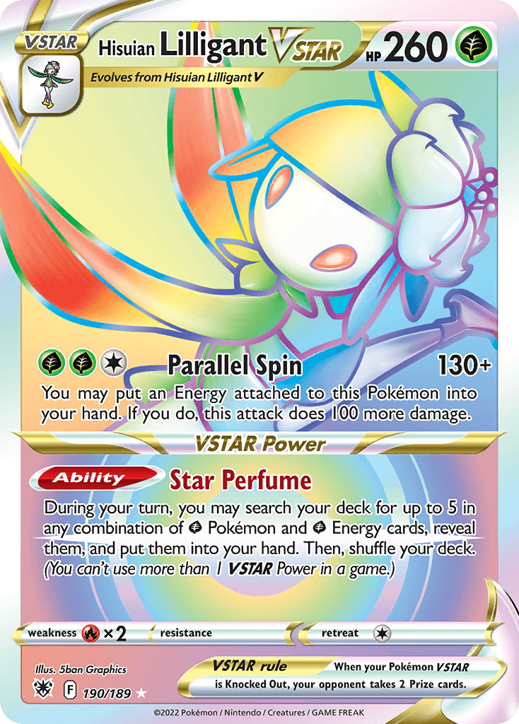 Hisuian Lilligant VSTAR: Astral Radiance