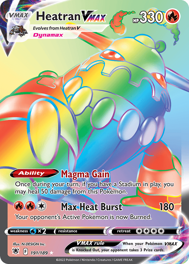 Heatran VMAX: Astral Radiance