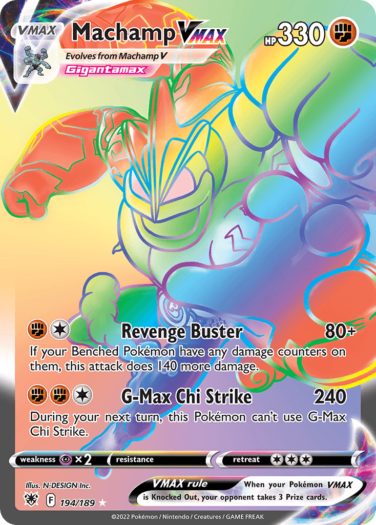 Machamp VMAX: Astral Radiance