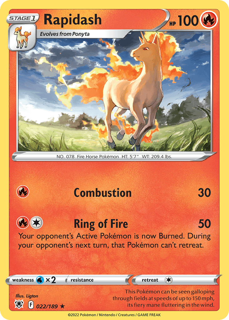 Rapidash: Astral Radiance