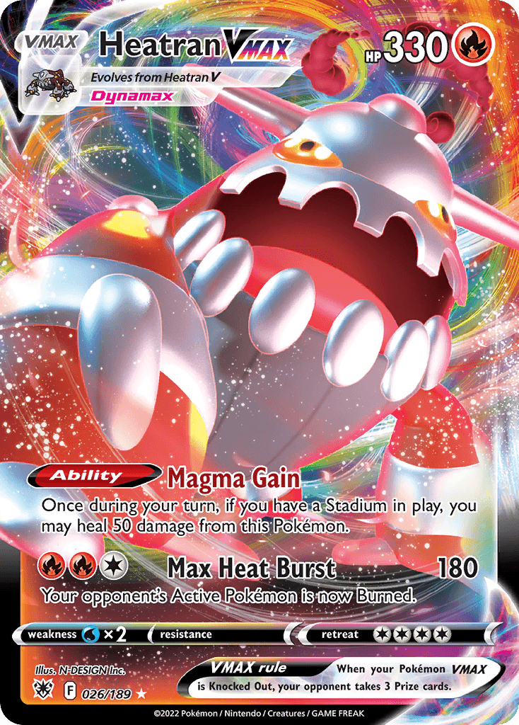 Heatran VMAX: Astral Radiance