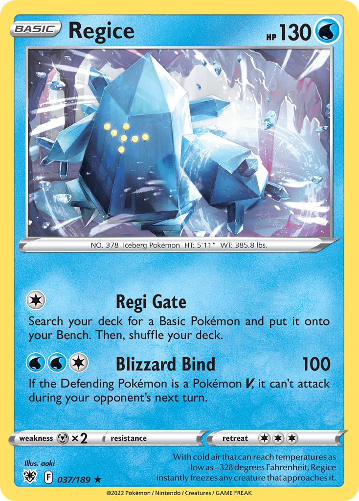 Regice: Astral Radiance