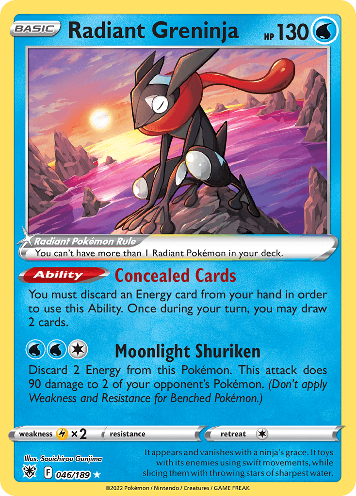Radiant Greninja: Astral Radiance
