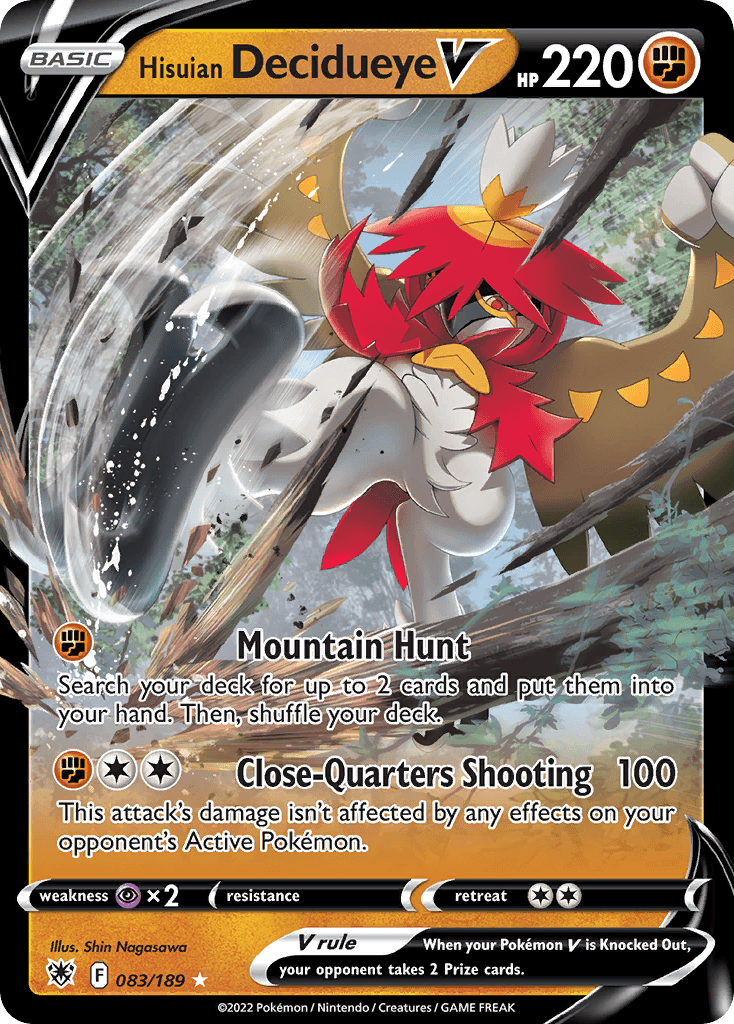 Hisuian Decidueye V: Astral Radiance