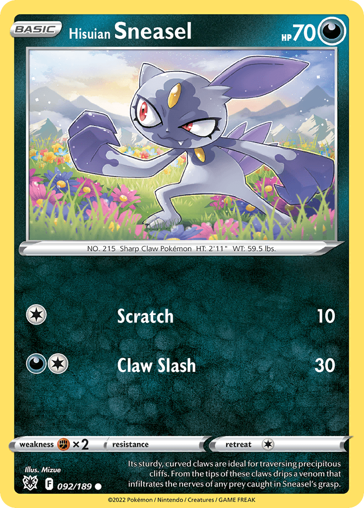 Hisuian Sneasel: Astral Radiance