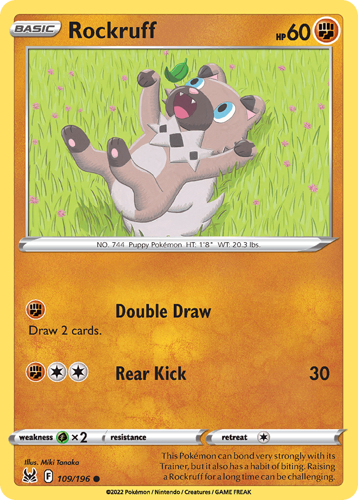Rockruff: Lost Origin
