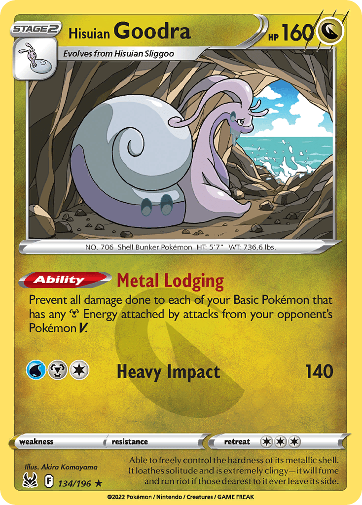Hisuian Goodra: Lost Origin