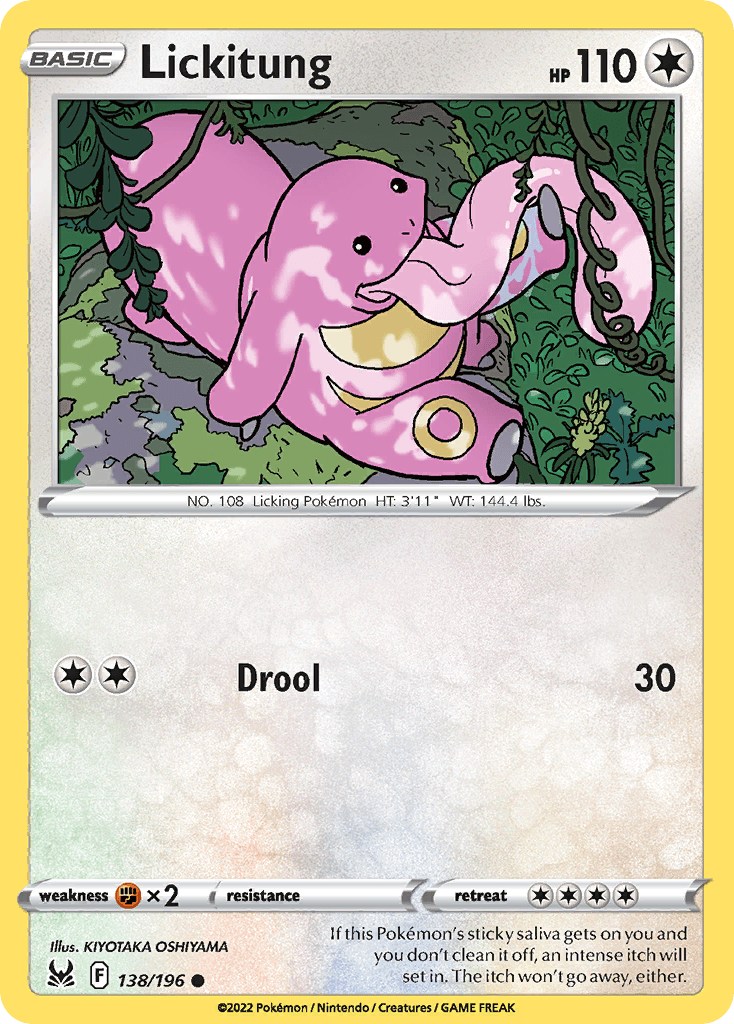 Lickitung: Lost Origin