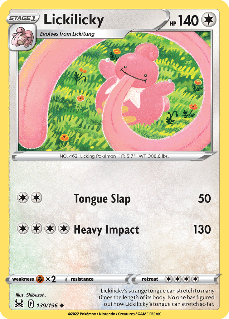 Lickilicky: Lost Origin