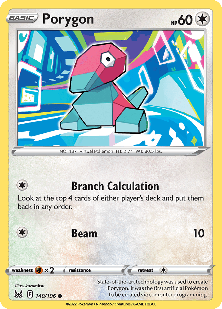 Porygon: Lost Origin