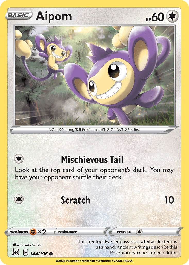 Aipom: Lost Origin