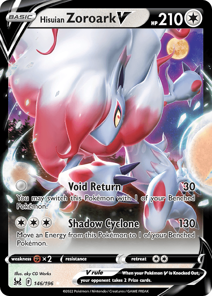 Hisuian Zoroark V: Lost Origin