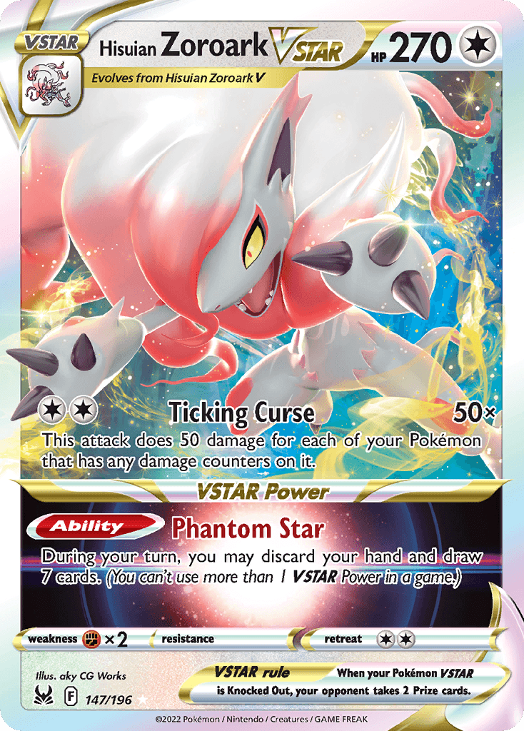 Hisuian Zoroark VSTAR: Lost Origin