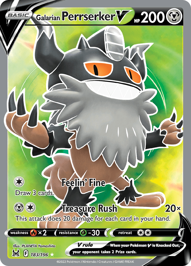 Galarian Perrserker V: Lost Origin