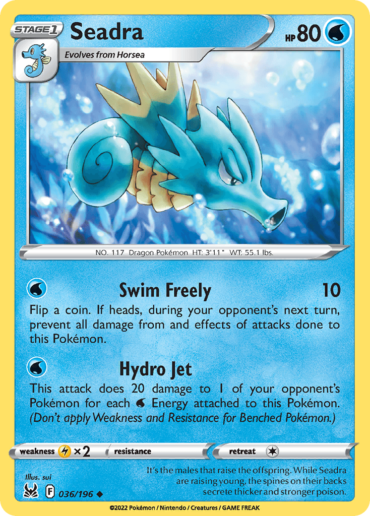Seadra: Lost Origin
