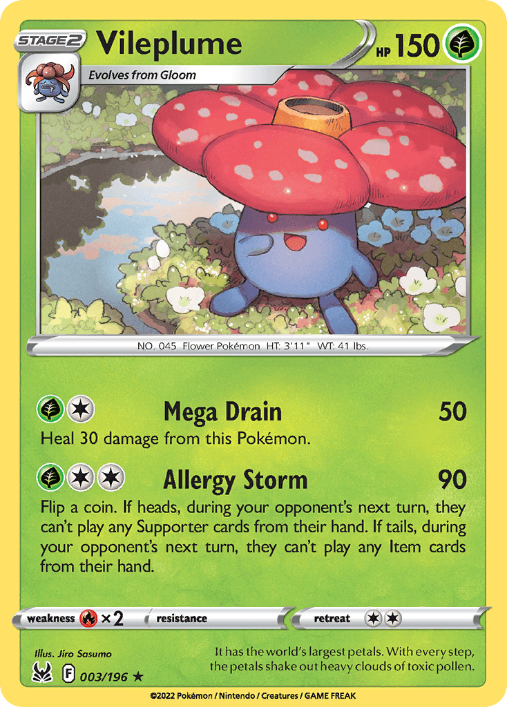 Vileplume: Lost Origin