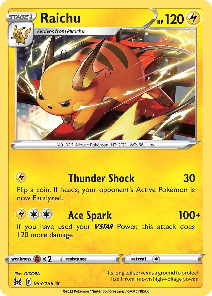 Raichu: Lost Origin