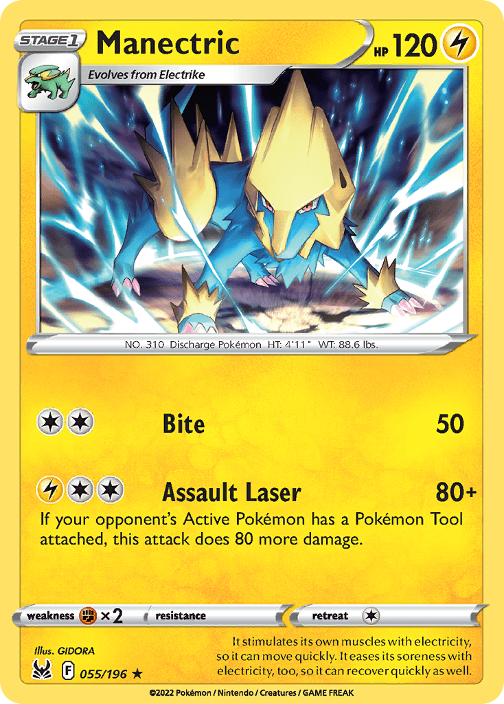 Manectric: Lost Origin