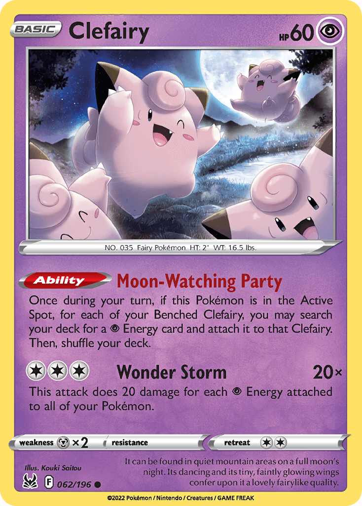 Clefairy: Lost Origin
