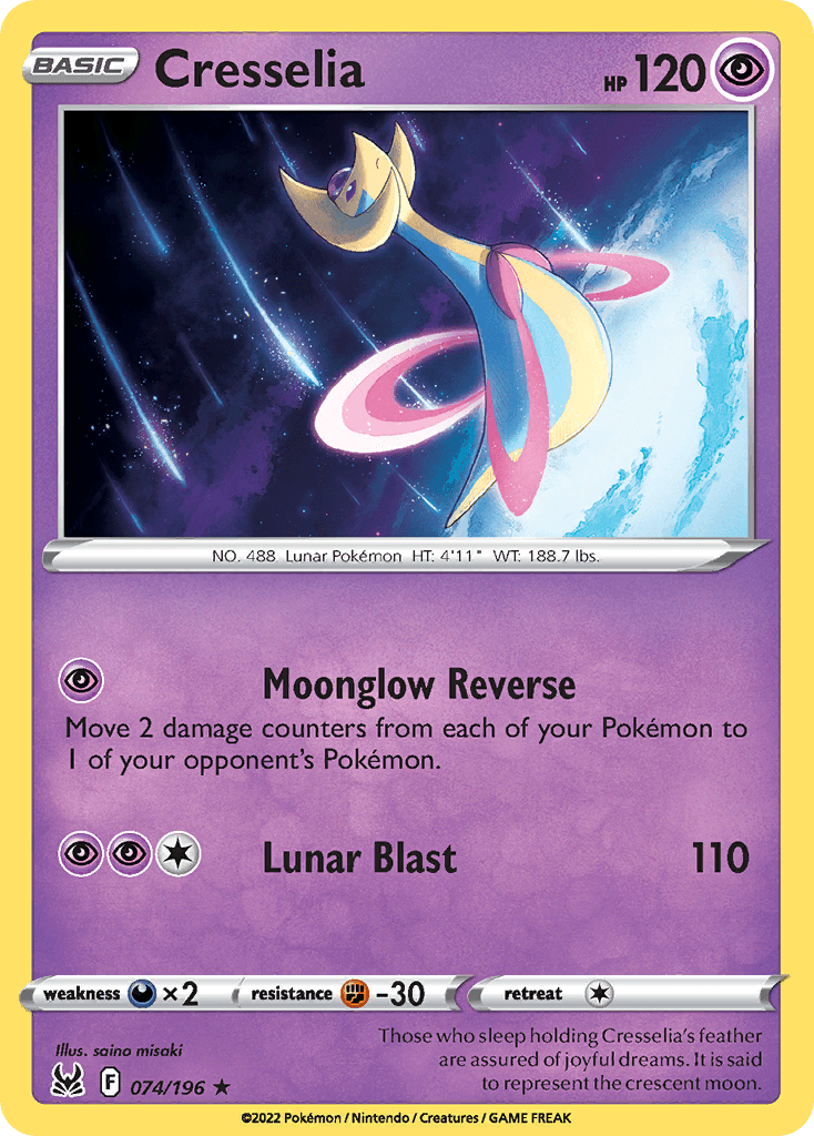 Cresselia: Lost Origin