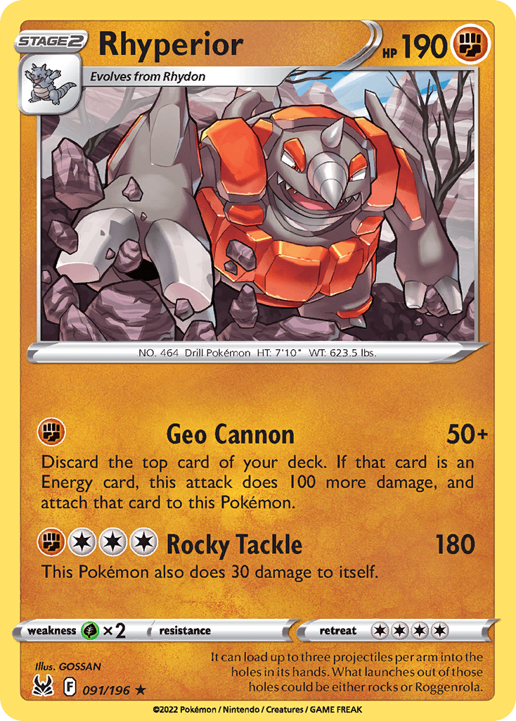 Rhyperior: Lost Origin