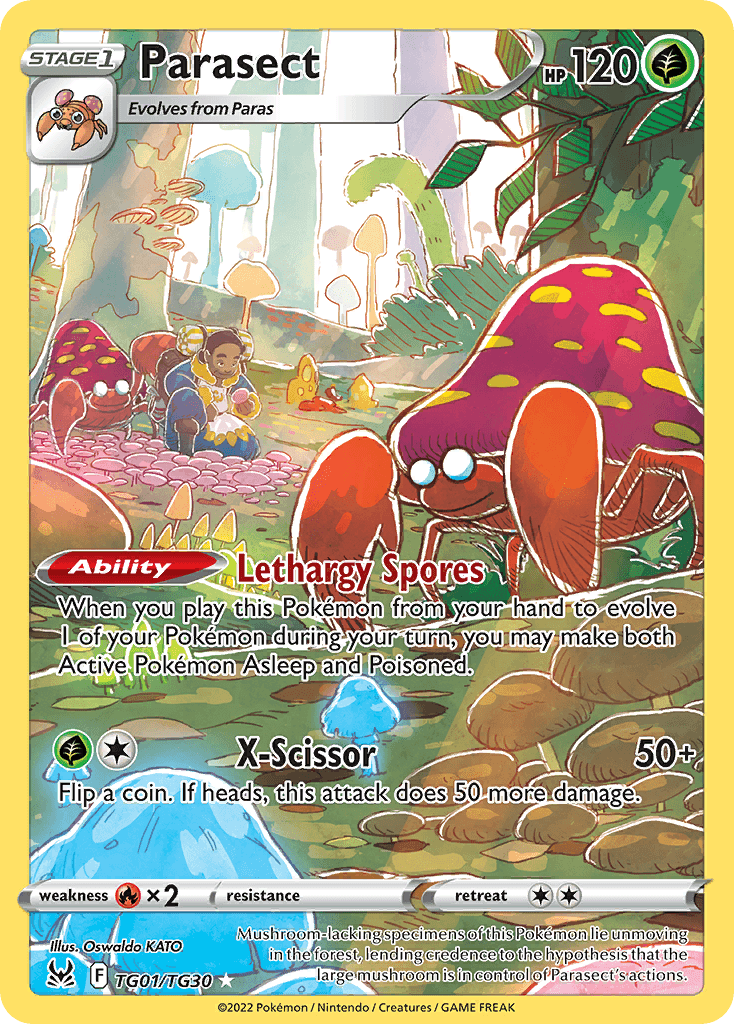 Parasect: Lost Origin Trainer Gallery