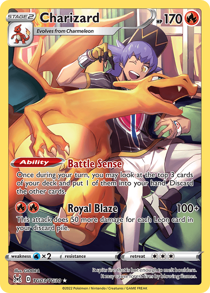 Charizard: Lost Origin Trainer Gallery