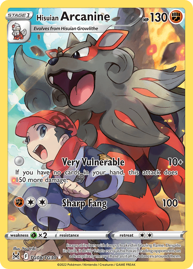 Hisuian Arcanine: Lost Origin Trainer Gallery