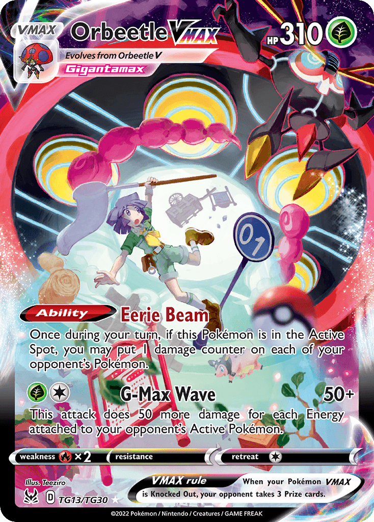 Orbeetle VMAX: Lost Origin Trainer Gallery