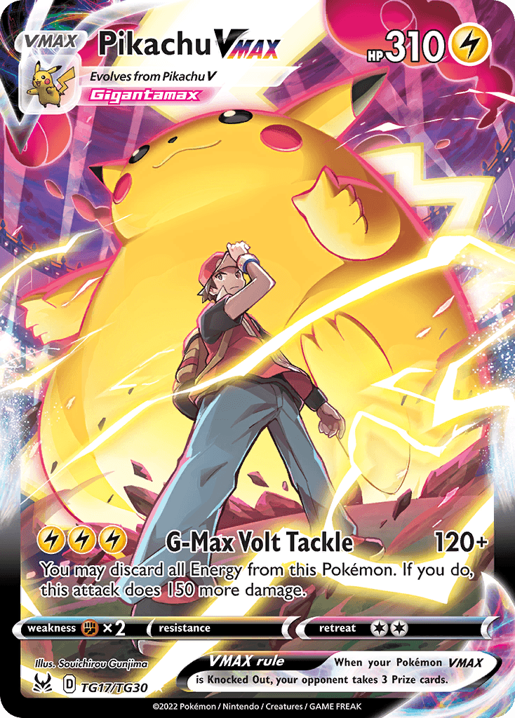 Pikachu VMAX: Lost Origin Trainer Gallery