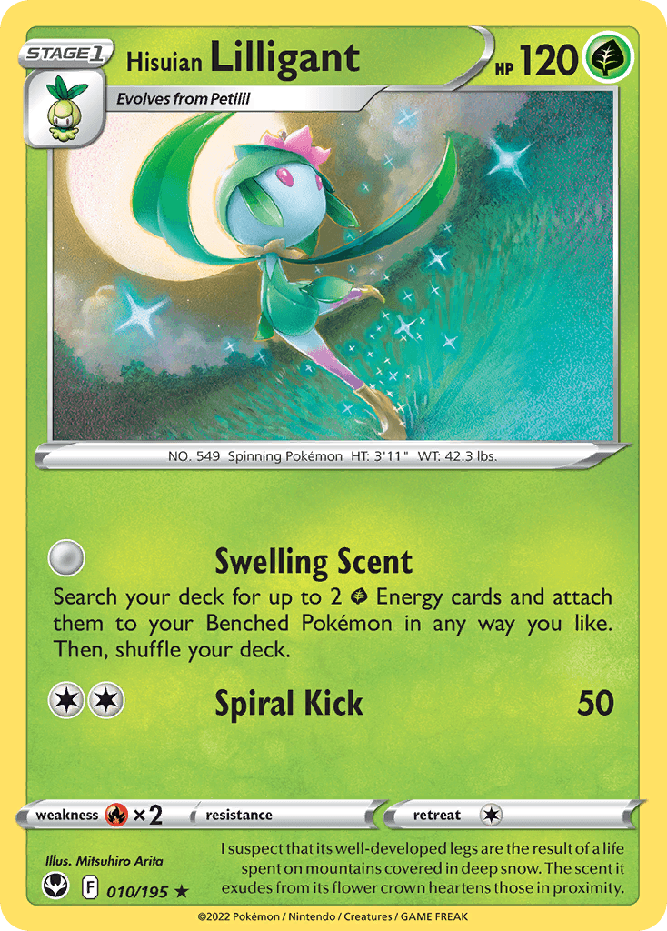 Hisuian Lilligant: Silver Tempest