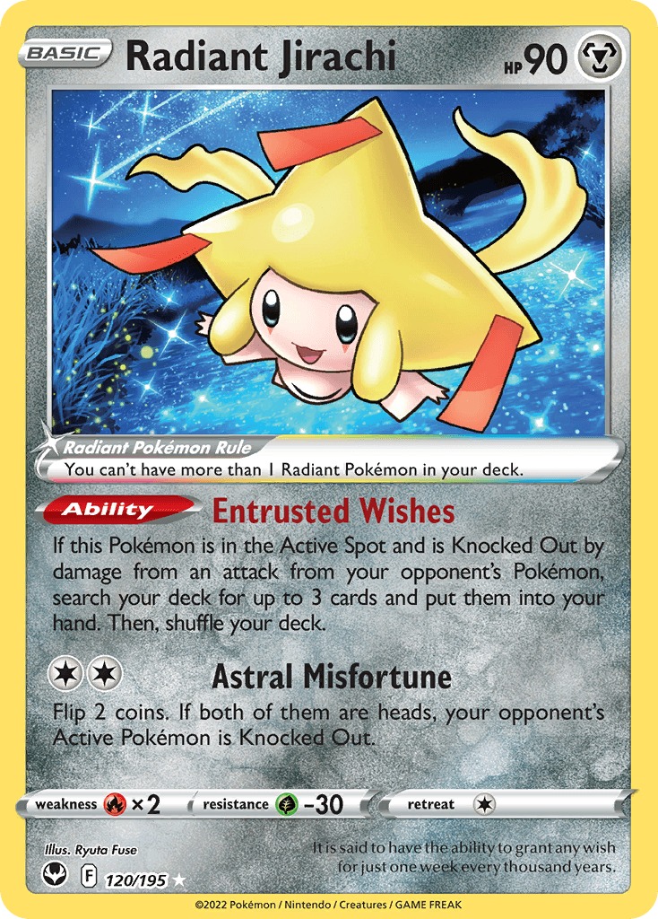 Radiant Jirachi: Silver Tempest