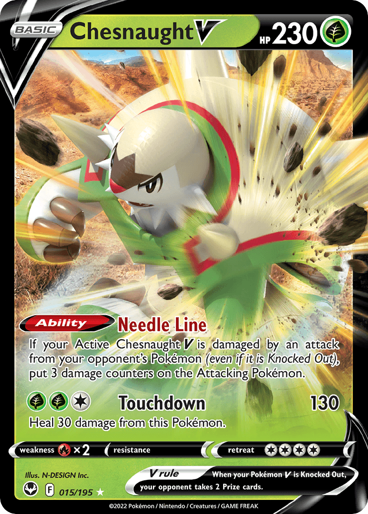 Chesnaught V: Silver Tempest