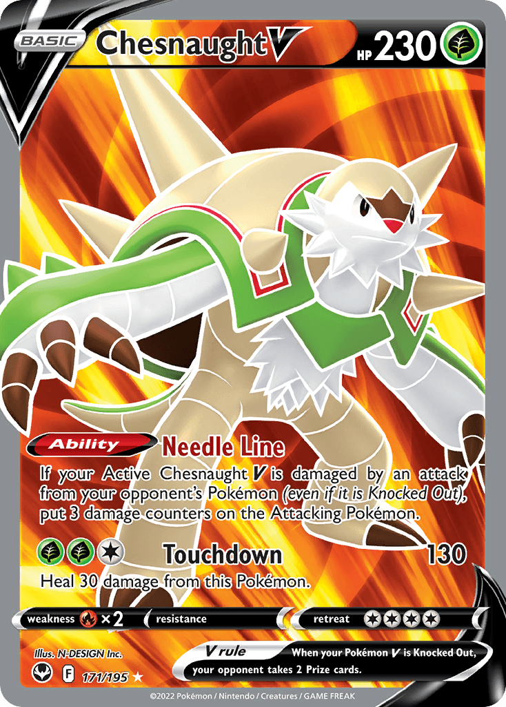 Chesnaught V: Silver Tempest