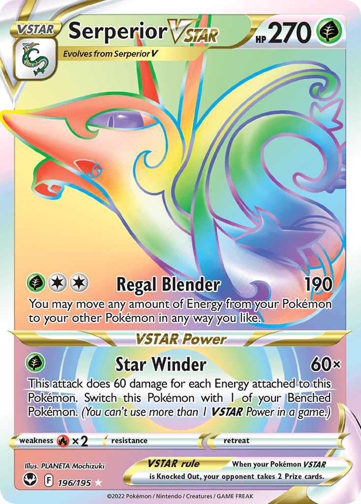 Serperior VSTAR: Silver Tempest