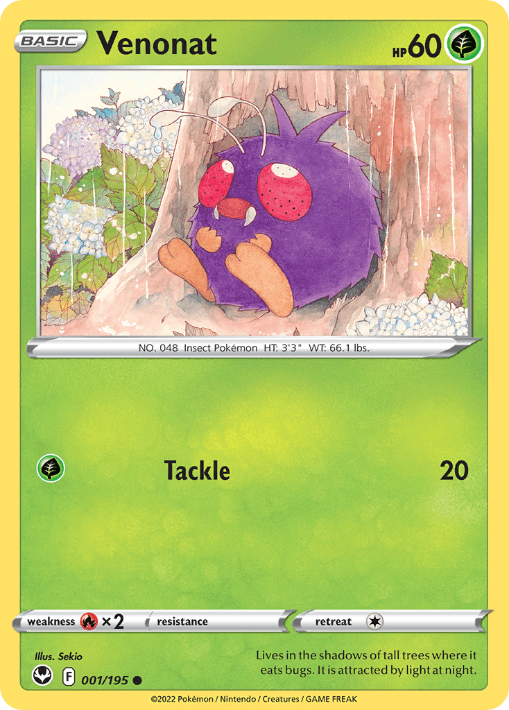 Venonat: Silver Tempest