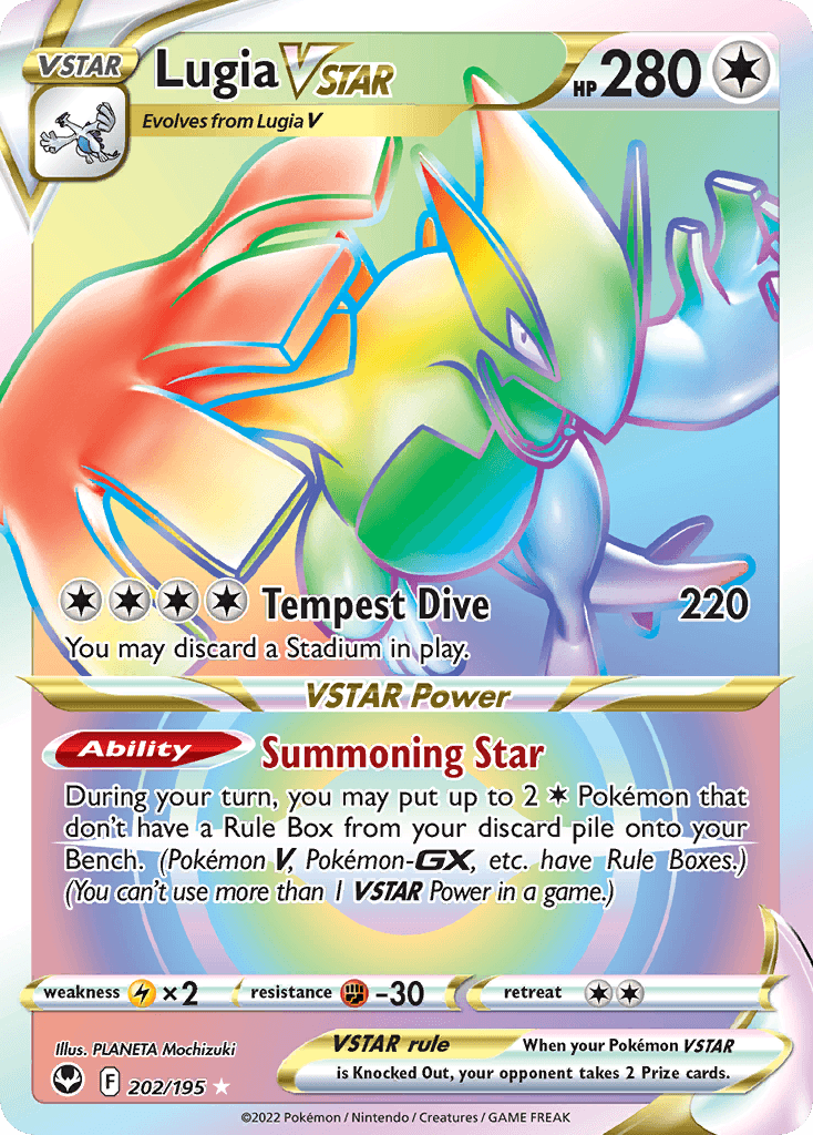 Lugia VSTAR: Silver Tempest