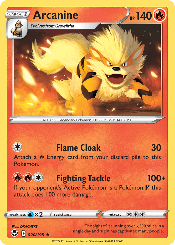 Arcanine: Silver Tempest