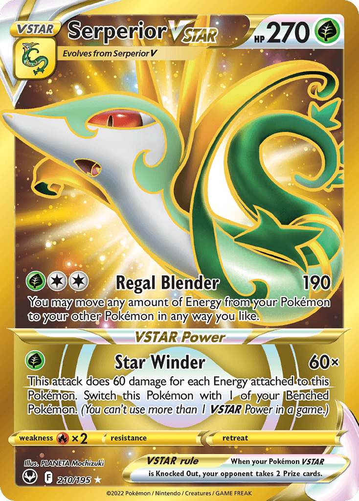 Serperior VSTAR: Silver Tempest