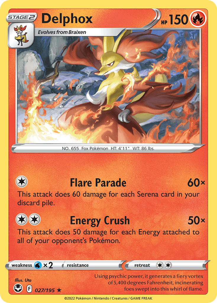 Delphox: Silver Tempest